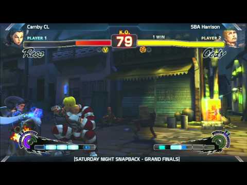 SSF4 SBA Harrison vs Carnby CL Grand Finals |Saturday Night Snapback 5.5