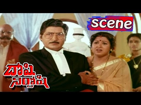 Doshi Nirdoshi Movie Scenes - Sobhan Babu escapes Subhalekha sudhakar from Suman | V9 Videos