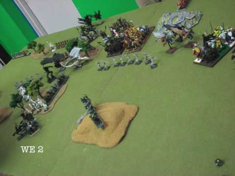 13a Warhammer Fantasy Battle Report Bretonnia vs Wood Elves July2009 pt 1