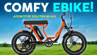 This Moped Style E-Bike is Super Comfortable! – AddMotor Soletan M-66X