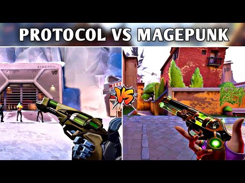 Protocol 781-A Sheriff VS Magepunk Sheriff Comparison || Which One Is The Best Sheriff Skin ||