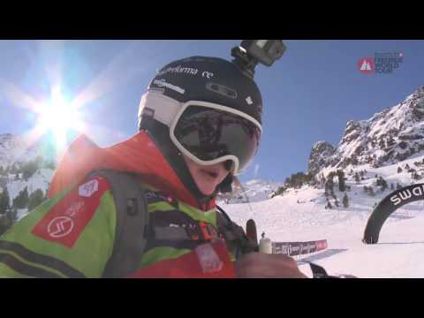 Run Evelina Nilsson - Vallnord-Arcalís Andorra FWT17 - Swatch Freeride World Tour 2017