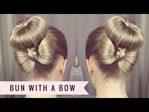 Bun with a Bow by SweetHearts Hair