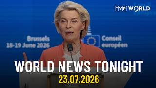 EU members reach agreement on 21st Russia sanctions package | World News Tonight