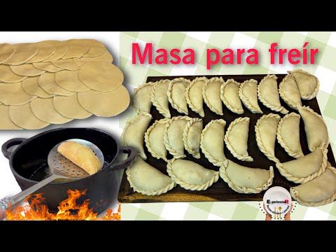 🔴Masa de EMPANADAS para FREIR 👉🏻 SIN ampollas y SEQUITAS |@ExperienciasR