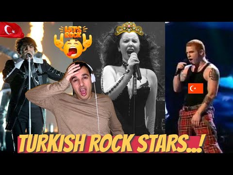 MaNga, Şebnem Ferah, Athena 🎸|Italian React 🇹🇷 Turkish Rock Music🤘🏻