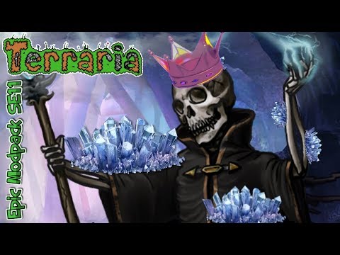 THE CRYSTAL EMPEROR!! | Terraria Let's Play / Terraria Epic Modpack SE11 - PART 84