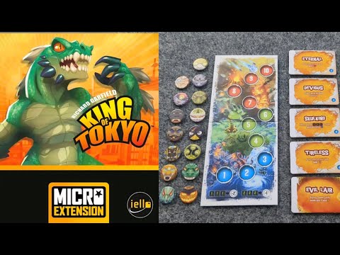 WHAT'S NEW King of Tokyo Even More Wicked Micro Extension, plus PLAYTHROUGH