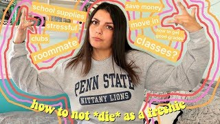 the realest advice ever for your freshman year of college