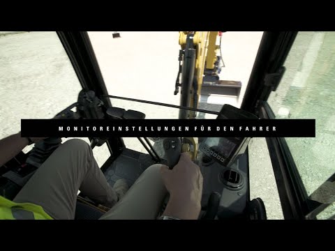 Minibagger Cat 301.8 Displayeinstellungen - Tech Talk mit Besi