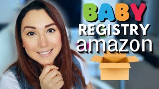 how to create an amazon baby registry
