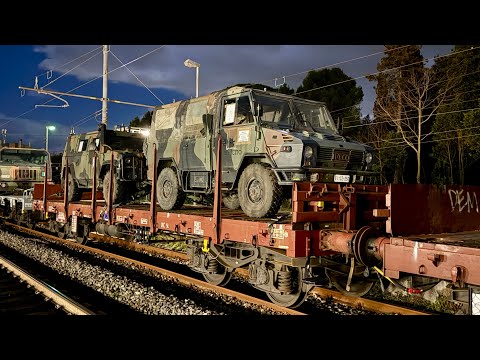 TRENI VELOCI E RARI IN TRANSITO: MILITARE, TRENO DI LUSSO, DEMOLENDO E NUOVE LIVREE!