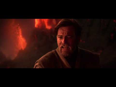 Anakin Skywalker VS Obi-Wan Kenobi - Parte 2/2. (Star Wars Episódio III) 1.080p 60Fps