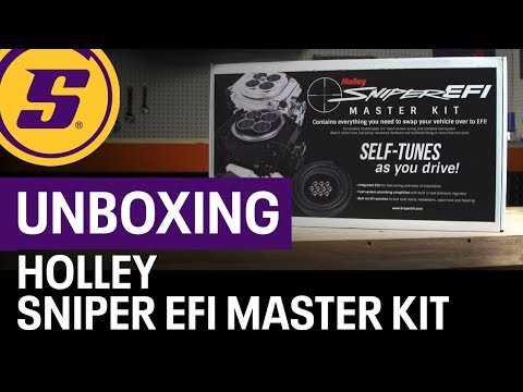 Speedway Unboxing - Holley Sniper EFI Self-Tuning Master Kit