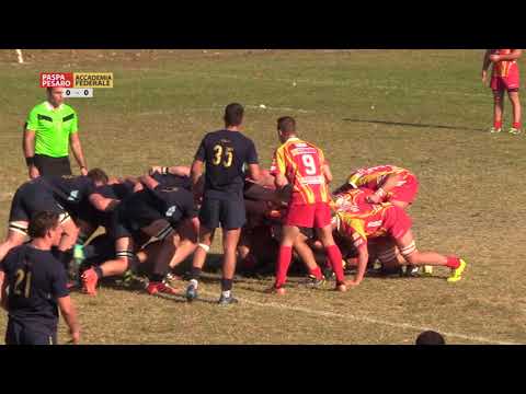 Paspa Pesaro Rugby - Accademia Federale - 1°tempo