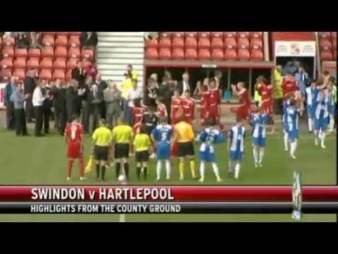 2009-10-17 Swindon Town vs Hartlepool United [clips]