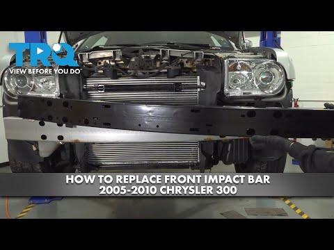 How to Replace Front Impact Bar 2005-2010 Chrysler 300