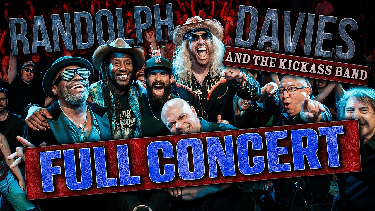 Randolph Davies and the Kickass Band | The Official Concert @adamraycomedy