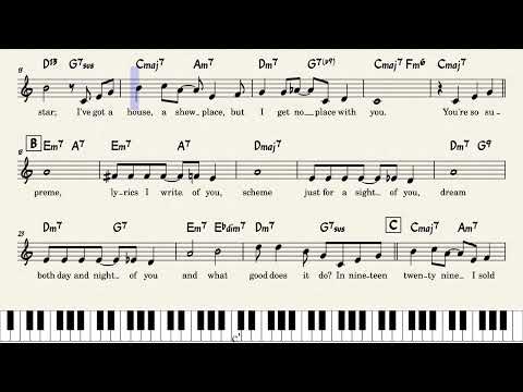 I Can't Get Started [lead sheet]