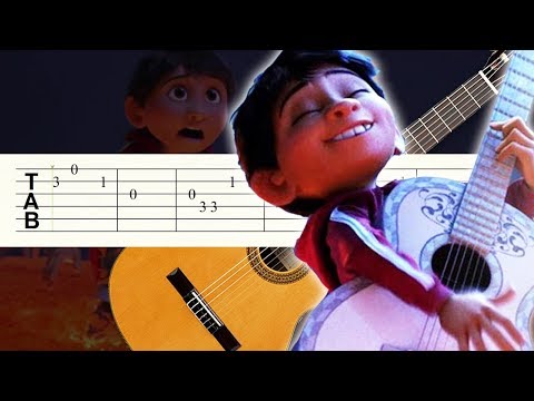 Recuerdame / Coco / Guitarra / Tutorial / Tablatura Video