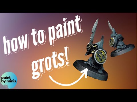 Speedy Gloomspite Gitz! Get those Grots painted!