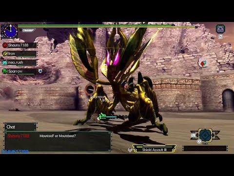 Monster Hunter Generations Ultimate - G4 Castle On the Run (4 Players)