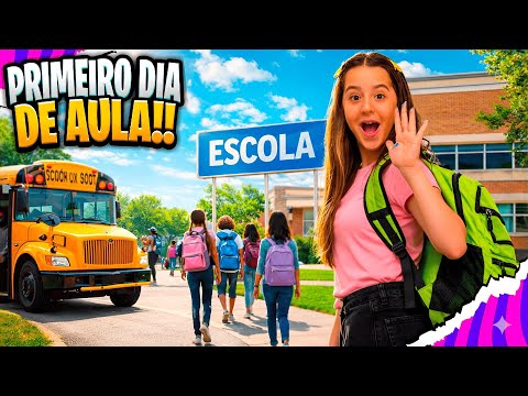ARRUME-SE COMIGO PARA O PRIMEIRO DIA DE AULA ! 🎒📚💖