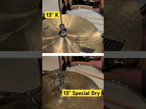 Which 13" hi hats do you prefer? @ZildjianCompany #zildjiancymbals #zildjianfamily #strajkstudios