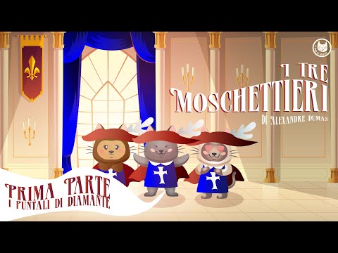 I Tre Moschettieri PARTE 1 | Storie per bambini leggi e ascolta | Storie raccontate | età 7+