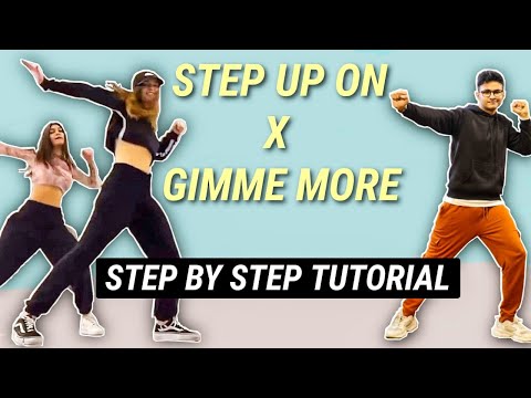 Step Up On X Gimme More *EASY TIKTOK TUTORIAL STEP BY STEP EXPLANATION*