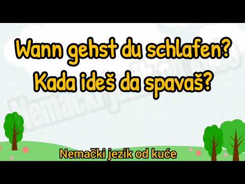 Lekcija 200 W - FRAGEN /   PITANJE I ODGOVOR/ NEMACKI ZA POCETNIKE