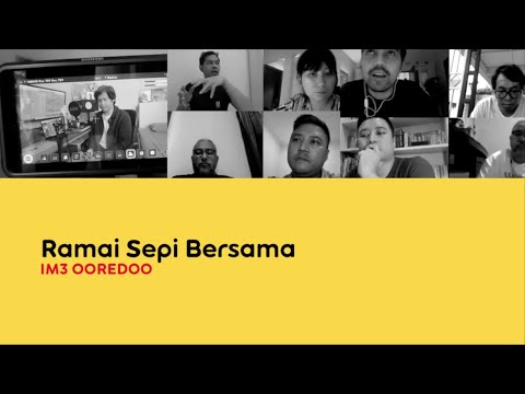 BTS IM3 (Hindia, Yura Yunita, Sal Priadi, Kunto Aji) - Ramai Sepi Bersama #SilaturahmiSetiapHari
