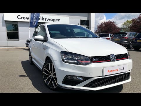 Approved Used Volkswagen Polo GTI 1.8TSI in Pure White
