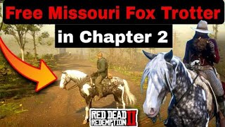 How to Get Rare Missouri Fox Trotter From Saint Denis Stables in Chapter 2 For Free Glitch