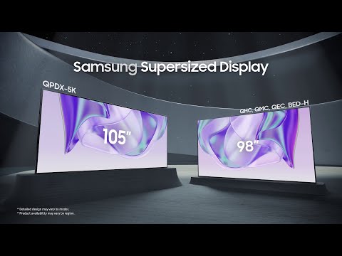 Samsung QM98C High Brightness Large Professional Display