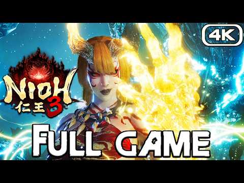 NIOH 3 Gameplay Walkthrough FULL GAME (4K 60FPS) No Commentary