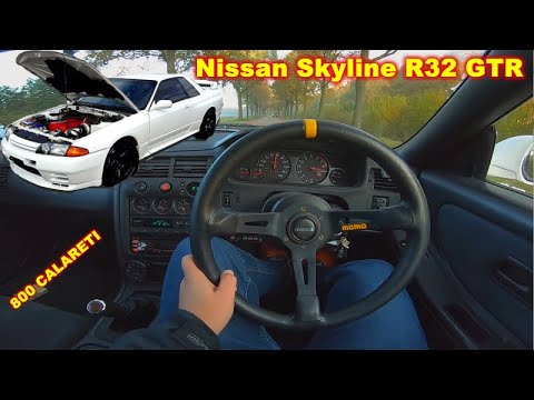 Conduc pentru prima data un Nissan Skyline R32 de 800+HP GTR