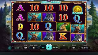 Wolf Reels  Online Casino Slot Machine