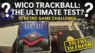 The Wico Trackball: From "Filthy" to Fantastic? (10 C64 Games Tested)