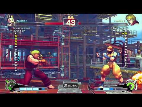SSFIV Online: Iyo (Ibuki) vs KichijyojiKEN (Ken) #2 TRUE-HD QUALITY
