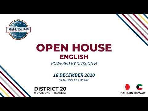 District 20 Grand Virtual: OPEN HOUSE