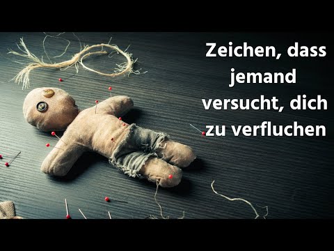 Versteckte Zeichen, dass JEMAND  versucht, dich zu verfluchen!