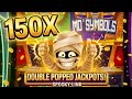 150X DOUBLE POPPED JACKPOTS on Spooky Link! #slots #casino #jackpot #spookylink