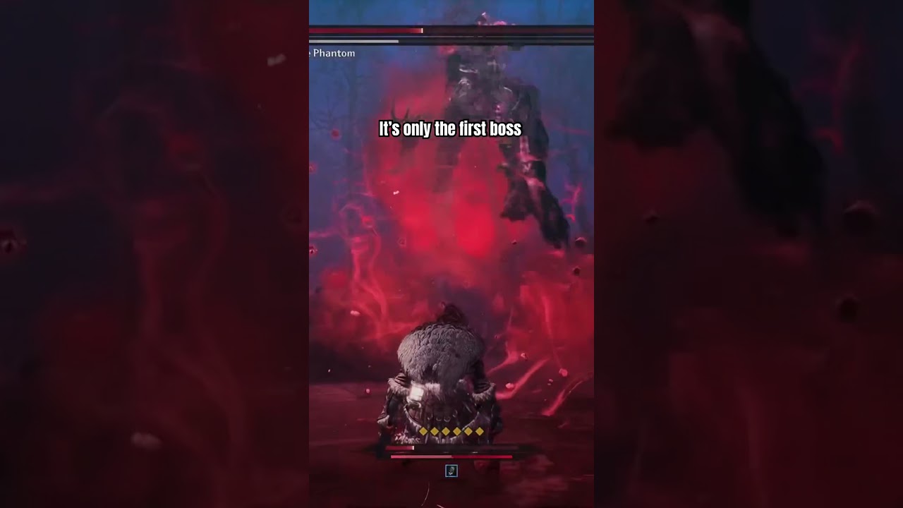It’s only the FIRST boss #gaming #darksouls #eldenring #fromsoftware #animevideogames #gaming