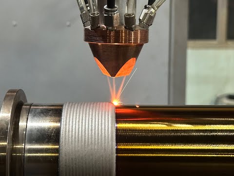 Laser cladding Technology pipe hardfacing