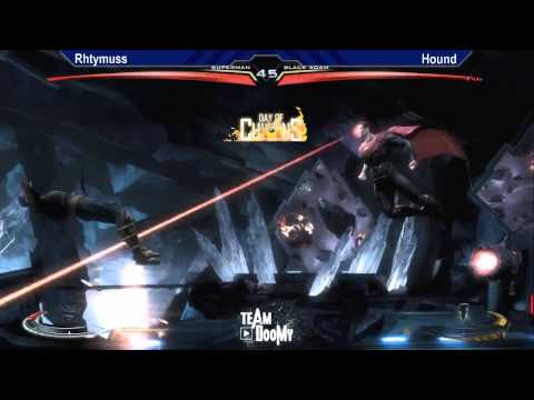 DoC 10 Injustice Tournament Rhytmuss Superman vs The Hound Black Adam