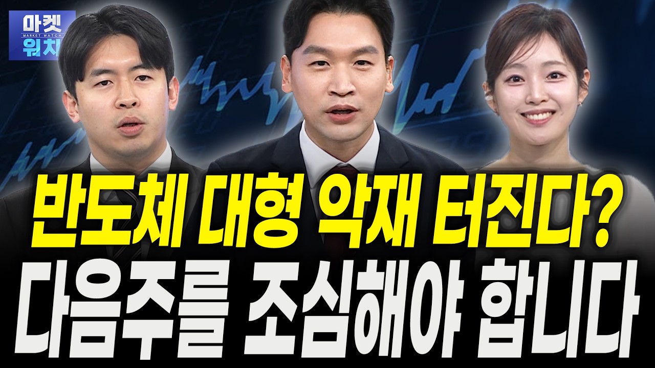 반도체 다음주 '운명의 날', 주가 하락에 대비해야 합니다ㅣ황산해 LS증권 연구위원