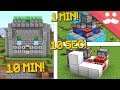 MINECRAFT WEAPONS 10 Minutes 1 Minute 10 Seconds