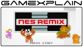 NES Remix - Game & Watch (Wii U eShop Video Preview)