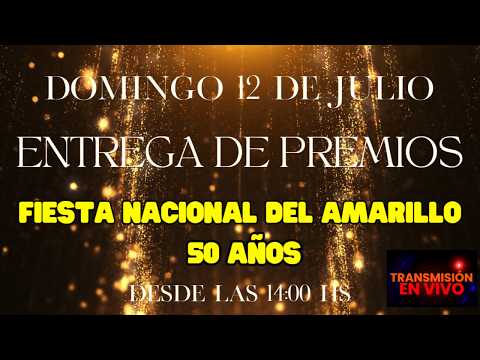 Entrega de Premios Fiesta Nacional del Amarillo Helvecia 2026